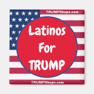 Latinos Pour Le Magnet Patriotique TRUMP