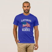 LATINOS VOOR BERNIE SANDERS T-SHIRT (Voorkant volledig)