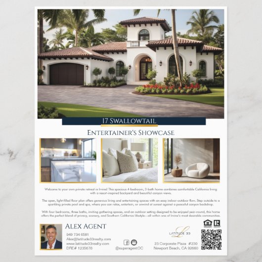 Latitude 33 Property flyer  (Voorkant)