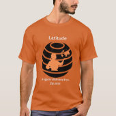Latitude Explorer Texas Oranje T-shirt (Voorkant)