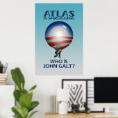 L'Atlas Est Une Poster Qui Rattrape (Bureau à domicile)