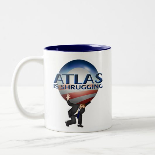 L'atlas gesticule la tasse (Gauche)