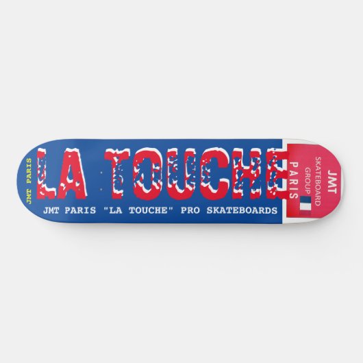 LATOUCHE JMT PARIJS 8 1/4" Skateboard Deck (Horizontaal)
