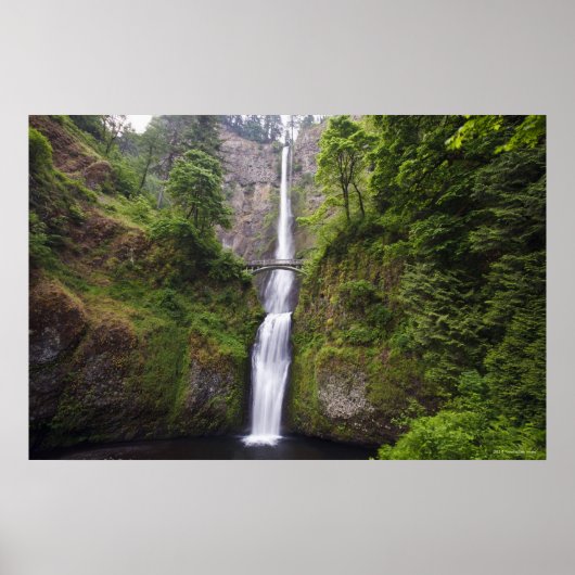Latourell-Herfsten en Bridge Columbia River Gorge Poster (Voorkant)