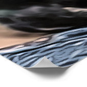 Latoya, kleurenselfie poster (Hoek)