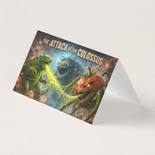 L'attaque du légume mutant Colossus horizonta (Front)