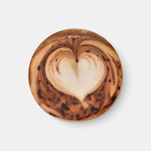 Latte Art #3 Magneet (Voorkant)