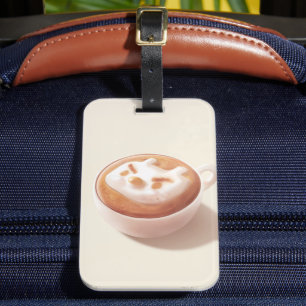 Latte Art Bagagelabel