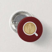 Latte Art Button (Voorkant /achterkant)