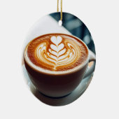 Latte Art Keramisch Ornament (Rechts)