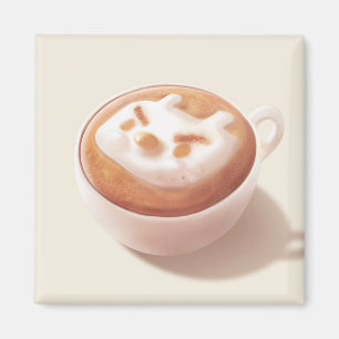 Latte Art Magneet