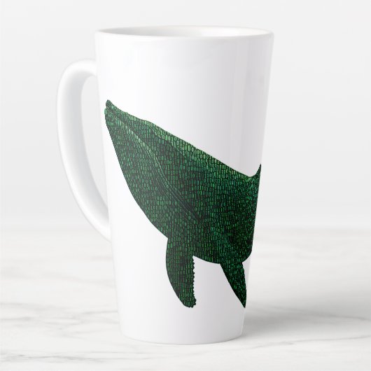 Latte Baleine de la tasse de code (Angle gauche)
