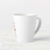 Latte Belle tasse à café d'automne (Angle droit)