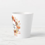Latte Belle tasse à café d'automne (Devant)
