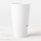 Latte Bonheur dans la tasse (Devant)