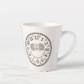 Latte breien om vandaag te doen mok (Rechts)