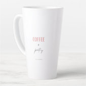Latte Cette tasse est un baiser (Angle gauche)
