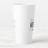 Latte Cette tasse est un baiser (Devant)