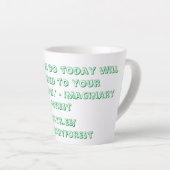 Latte Coffee-Mok Latte Mok (Rechterhoek)