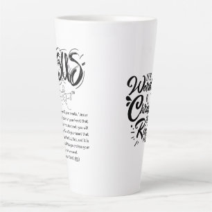Latte Coffee Mok - Verlossingsgebed - Geloof
