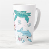 Latte Coffee Tall Mok Persoonlijk kampioenschap Ze (Rechterhoek)