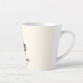 Latte Conception de tasse de café ouverture de café modi (Droite)