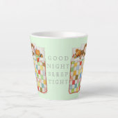 Latte COUVERTURE CONFORTEUSE Tasse Cocoa + Vert (Devant)