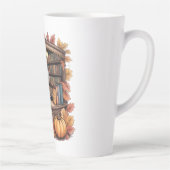 Latte Cozy Fall Library Coffee Tasse — Book Nook  (Droite)