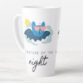 Latte Créature de la tasse de chauve-souris nocturne | m (Angle gauche)