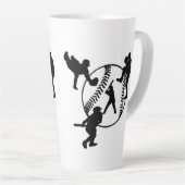 Latte de baseball Mug (Angle droit)