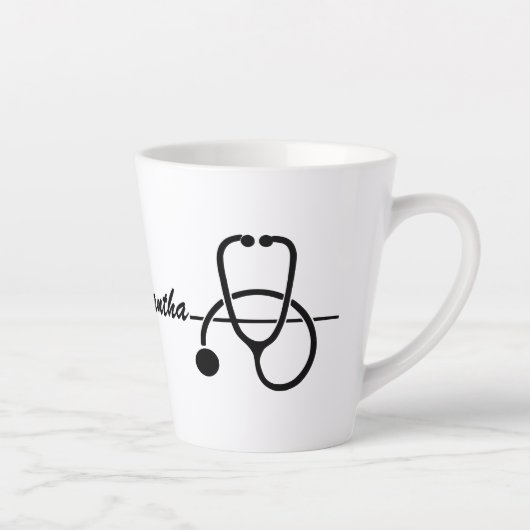Latte de cadeau professionnel de la santé Mug (Droite)