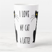 Latte de chat - 17 oz. Mug (Devant)