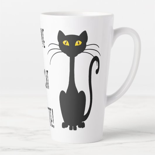Latte de chat - 17 oz. Mug (Droite)