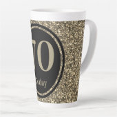 Latte Design par année cadeau spécial de tasse d'anniver (Angle droit)