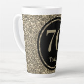 Latte Design par année cadeau spécial de tasse d'anniver (Angle gauche)