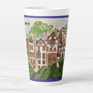 Latte Edimbourg souvenirs irlatte tasse (jardin de Ramsa