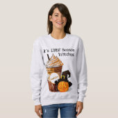 Latte épice citrouille | Sorcière | Femmes | SWEAT (Devant entier)