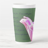 Latte Ésaïe 41:10 tasse de café (Devant)