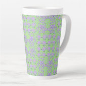 Latte Fleurs De Bulbe Et Tasse Fleurs De Branches (Angle droit)