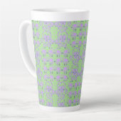 Latte Fleurs De Bulbe Et Tasse Fleurs De Branches (Angle gauche)