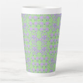Latte Fleurs De Bulbe Et Tasse Fleurs De Branches (Devant)