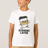 Latte Funny Coffee Pun T-shirt (Voorkant)