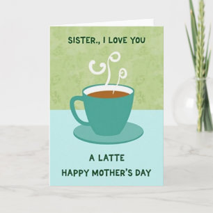 Latte Gefeliciteerd Moederdag Kaart