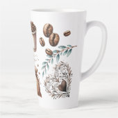 Latte Grand Amour de Tasse à Café en Ébullition (Droite)