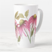 Latte Grand tasse de confleur. (Angle droit)