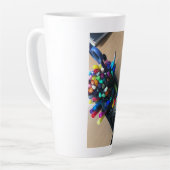 Latte grand tasse de crayon (Angle gauche)