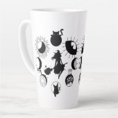 Latte Grosse tasse en latte, café, goth (Angle gauche)