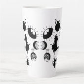 Latte Grosse tasse en latte, café, goth (Devant)