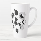 Latte Grosse tasse en latte, café, goth (Droite)