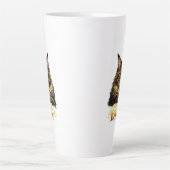 Latte Impression pour une tasse avec un chat Maine Coon (Devant)